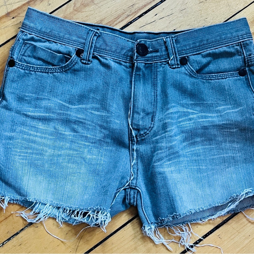Calvin Klein Gray Denim Women's Shorts